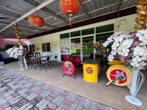 Restaurace v ubytování Nuttida resort ณัฐธิดา รีสอร์ท