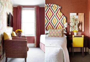 Posezení v ubytování Knightsbridge Hotel, Firmdale Hotels