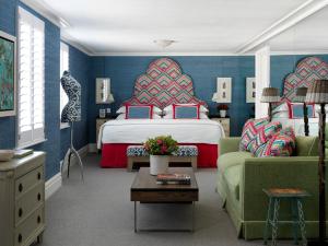 Posezení v ubytování Knightsbridge Hotel, Firmdale Hotels