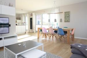 Kuchyň nebo kuchyňský kout v ubytování Ferienhaus Fine