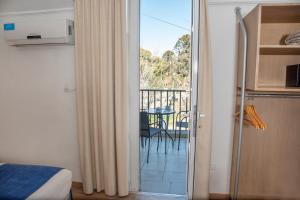 Uma varanda ou terraço em Argentino Hotel