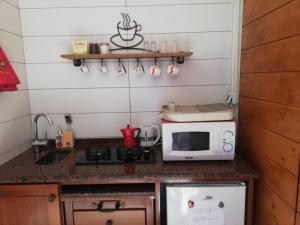 Kuchyň nebo kuchyňský kout v ubytování Casa Privada do Plateau