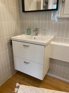 Koupelna v ubytování Gästehaus Brigitte Duri