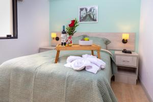 Postel nebo postele na pokoji v ubytování Hotel San Blas