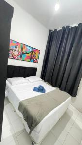 Cama o camas de una habitación en Apartamento Copa Standard HIR 4