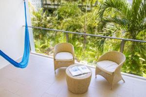 Balkon ili terasa u objektu Hotel The Palm