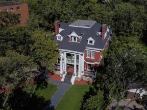 an aerial view of a house at No. 5 East in Winnipeg