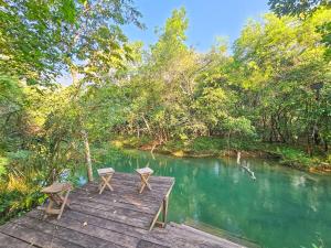 Naturlandskabet i nærheden af feriehuset