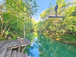 Naturlandskabet i nærheden af feriehuset