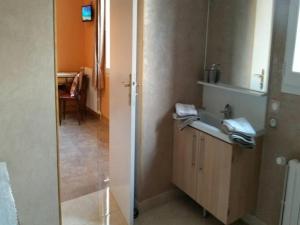 Postel nebo postele na pokoji v ubytování Chambres D'hôtes du Plessis