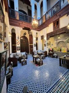 Restaurace v ubytování Dar Labchara