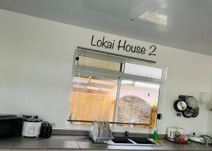Kuchyň nebo kuchyňský kout v ubytování Lokai house
