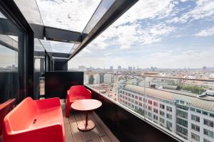 Balkón alebo terasa v ubytovaní The Social Hub Vienna