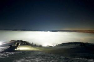 Naturlandskabet i nærheden af chaletet