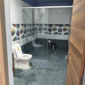 Koupelna v ubytování Hotel Pearl Residency