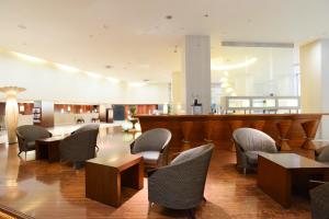 Khu vực ghế ngồi tại Sapporo Park Hotel