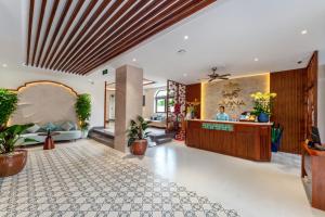 Istumisnurk majutusasutuses Amina Lantana Hoi An Hotel & Spa