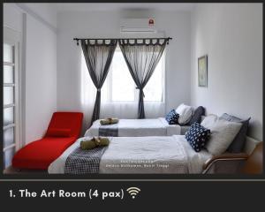 Ένα ή περισσότερα κρεβάτια σε δωμάτιο στο ThatNicePlace - Bukit Tinggi, Janda Baik, Bentong, Genting