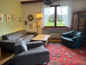 Istumisnurk majutusasutuses Apartment Vogelsinger