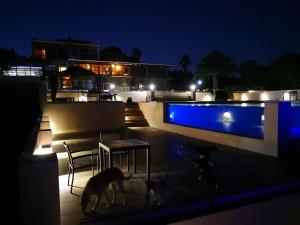 Bazén v ubytování Tsitsikamma on Sea Poolside Cabanas - they are not tents nebo v jeho okolí