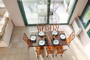 Χώρος καθιστικού στο Skiathos Zeus apartment