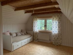 Posezení v ubytování Ferienwohnung im Landhaus