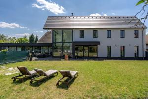 Zahrada ubytování Glass House