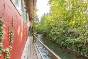 Zahrada ubytování Le Lov't - Suite avec jacuzzi