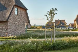 En have udenfor Reetdorf Geltinger Birk Malerhaus Eisnebel