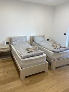 Ένα ή περισσότερα κρεβάτια σε δωμάτιο στο MASO CLENA