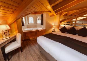 Letto o letti in una camera di Hotel Albatros
