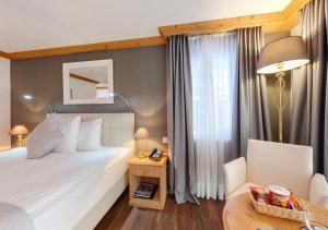 Letto o letti in una camera di Hotel Albatros