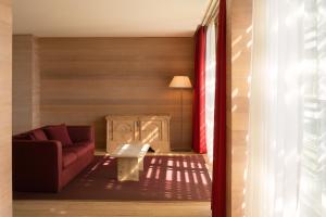 Posezení v ubytování Vigilius Mountain Resort