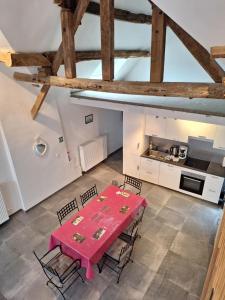 Dapur atau dapur kecil di Gîte Cour Delhez