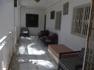 Posezení v ubytování Auberge Triskell