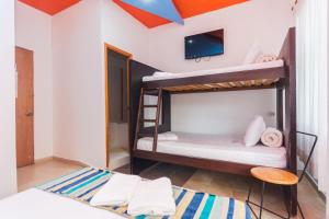 Letto o letti in una camera di Hotel Guatatur