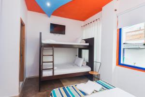 Letto o letti in una camera di Hotel Guatatur
