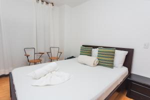 Letto o letti in una camera di Hotel Guatatur