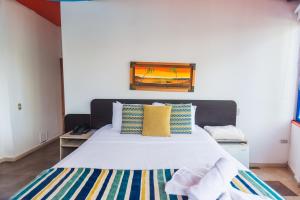 Letto o letti in una camera di Hotel Guatatur