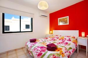 Posteľ alebo postele v izbe v ubytovaní Casa Dos Angeles
