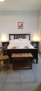 Postel nebo postele na pokoji v ubytování Chambre d'Hotes Manon - Domaine Les Peupliers -