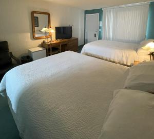 Voodi või voodid majutusasutuse Rest Easy Motel toas