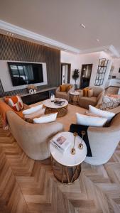 Hatta resort farmstay & activities Hiking and more的休息区