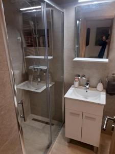 Łazienka w obiekcie Apartman Zuki
