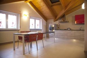 Nhà bếp/bếp nhỏ tại B&B Alba in Langhe