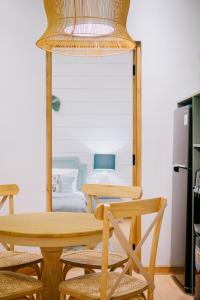 Postel nebo postele na pokoji v ubytování Casa Amarta Boutique Lofts & Detox