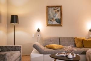 Posezení v ubytování myLoisl Apartments