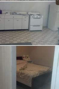 une chambre avec des armoires blanches et un lit dedans dans l'établissement Yat’s realty, à Jacksonville