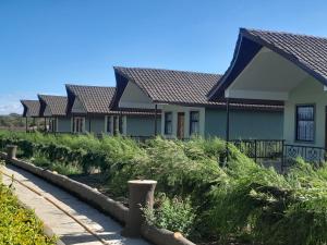 a row of houses in a row w obiekcie PENETY AMBOSELI RESORT w mieście Amboseli