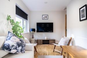 O zonă de relaxare la Beautiful Apartment In the Heart of London